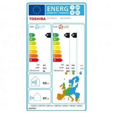 Toshiba RAS-10S4AVPG-E/RAS-B10S4KVPG-E Daisekai 10 Κλιματιστικό Inverter 9000 BTU A+++/A+++ με WiFi και Plasma Ionizer 07111031 Toshiba RAS-10S4AVPG-E/RAS-B10S4KVPG-E Daisekai 10 Κλιματιστικό Inverter 9000 BTU A+++/A+++ με WiFi και Plasma Ionizer 07111031